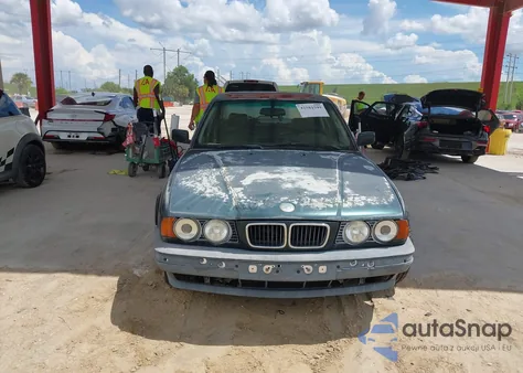 1995 BMW 540 I Automatic из США, поврежденный, VIN WBAHE6326SGF31699